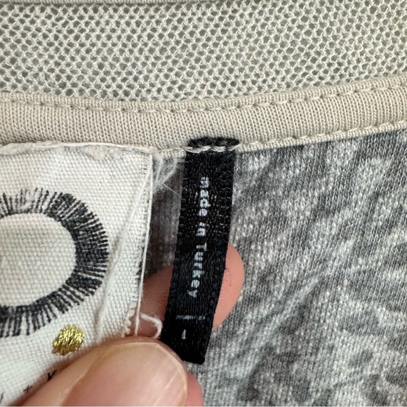 Anthropologie Akemi+ Kin Womens Large Textured Snakeprint Tank Top Boho Casual - Picture 4 of 9